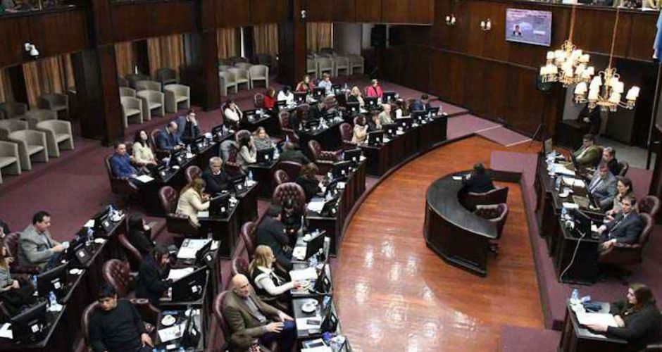 Sesión de este jueves en la Cámara de Diputados de San Luis