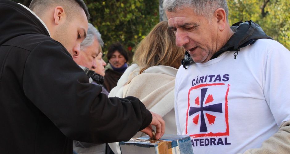 La Colecta Anual de Caritas se realizará el sábado 8 y domingo 9 de junio en todo el país