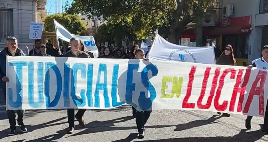 SIJUPU y trabajadores judiciales vuelven a marchar este miércoles por las calles de San Luis