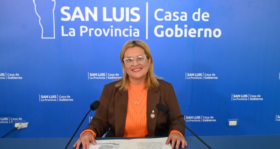 Directora de Mujer, Género y Diversidad de la Provincia, Melisa Zárate