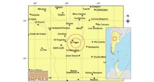El INPRES reportó un temblor de mediana intensidad entre El Morro y La Toma 