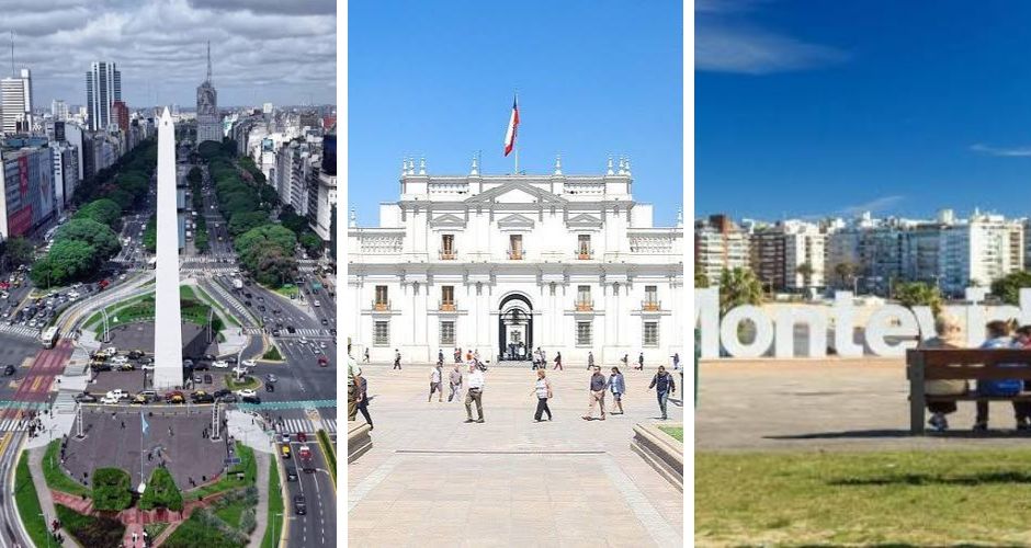 Qué diferencias hay en el salario y el costo de vida entre Argentina, Uruguay y Chile