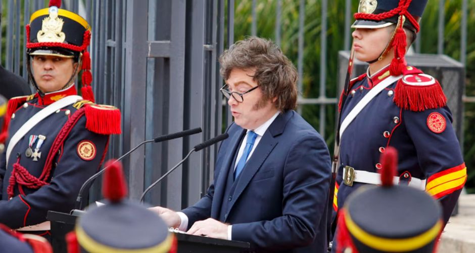 Milei en el homenaje a San Martín: “Tenemos la libertad como mandato y seguir el camino de nuestro padre fundador”