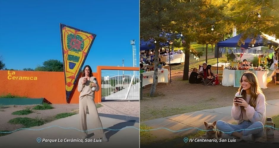La «falsa» Tini Stoessel que San Luis usó para promocionar destinos