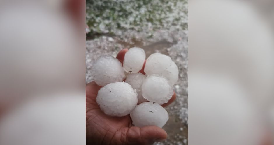Granizo de gran tamaño provocó graves destrozos en ciudades de la Provincia de Córdoba