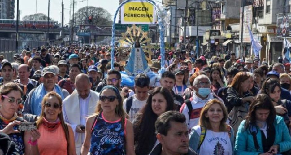 En la previa a la visita del Papa, la 52ª Peregrinación Juvenil a Luján podría marcar un récord histórico de fieles